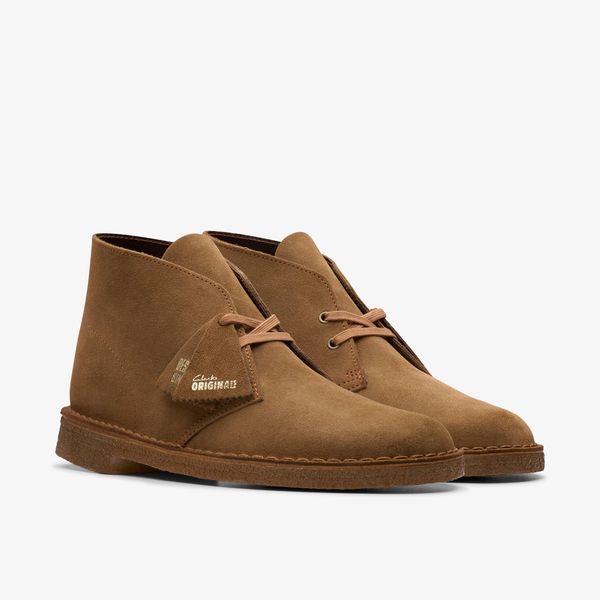 MENS Desert Boot Cola Suede Desert Boots - Image 4
