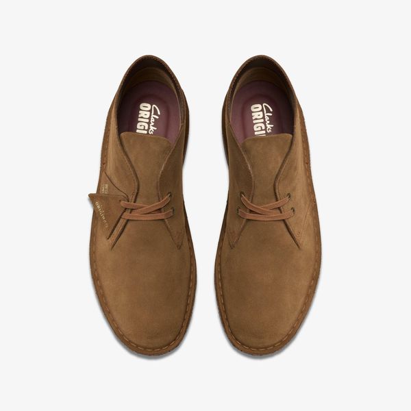 MENS Desert Boot Cola Suede Desert Boots - Image 6