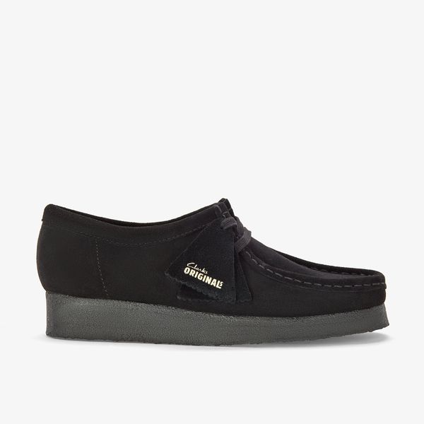 Women's Wallabee™ Black Suede Shoes