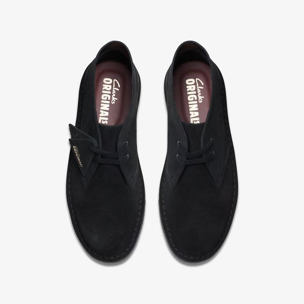 WOMENS Desert Boot Black Suede Desert Boots - Image 6