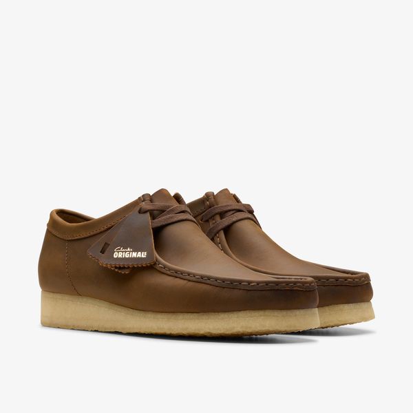 Men's Wallabee™ Beeswax Leather Shoes - Image 4