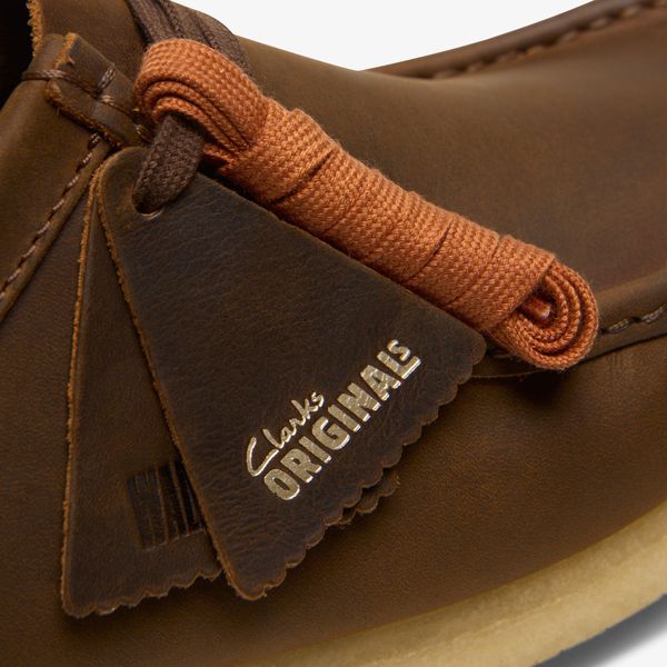 Men's Wallabee™ Beeswax Leather Shoes - Image 7