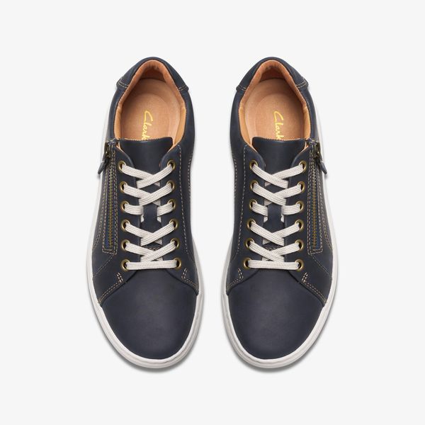 Women's Nalle Lace Navy Nubuck Sneakers - Image 6