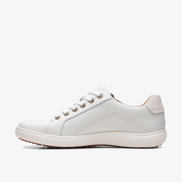 Women's Nalle Lace White Leather Sneakers - Image 2