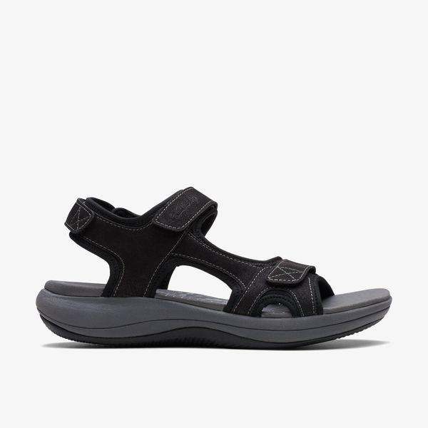Women's Mira Bay Black Strappy Cloudsteppers™ Sandals