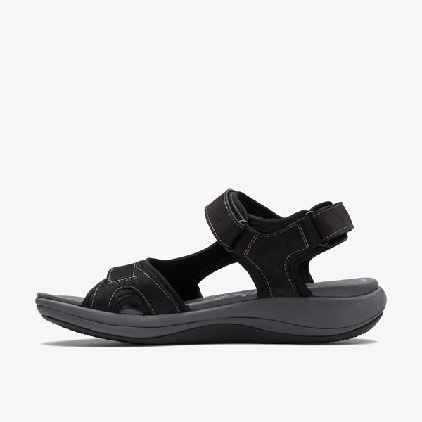 Women's Mira Bay Black Strappy Cloudsteppers™ Sandals - Image 2