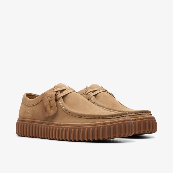 Men's Torhill Lo Dark Sand Suede Shoes - Image 4