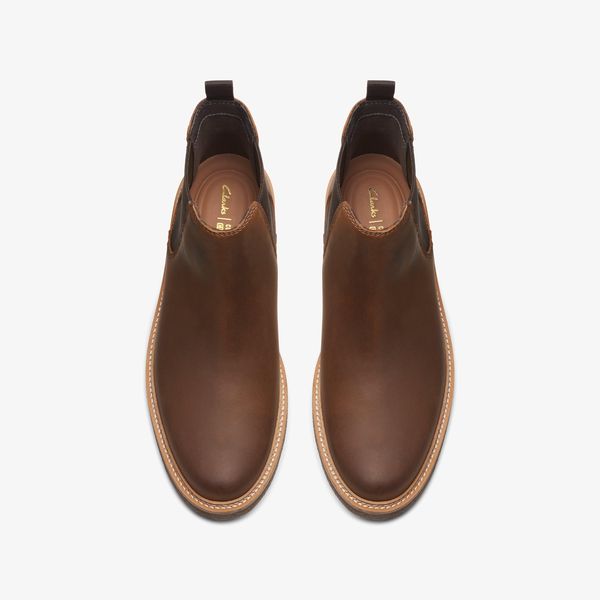 Men's Clarkdale Easy Beeswax Leather Chelsea Boots - Image 6