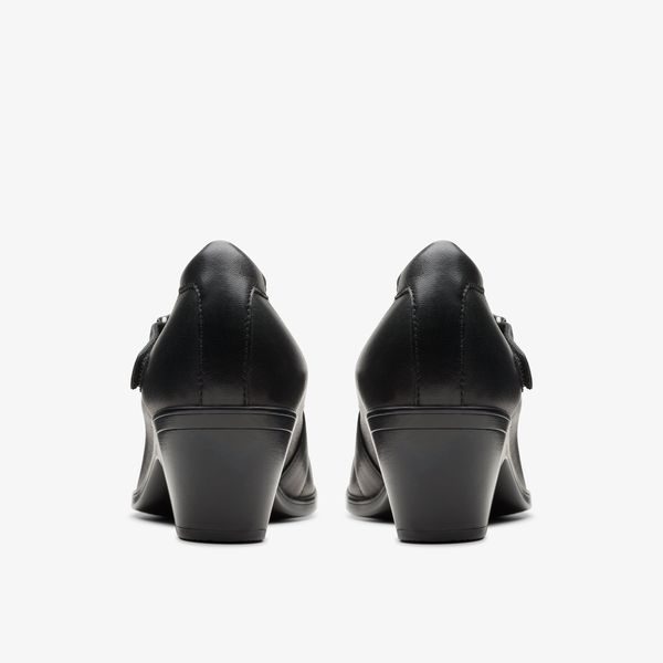 Women's Emily 2 Mabel Black Leather Mary Jane Shoes - Image 5