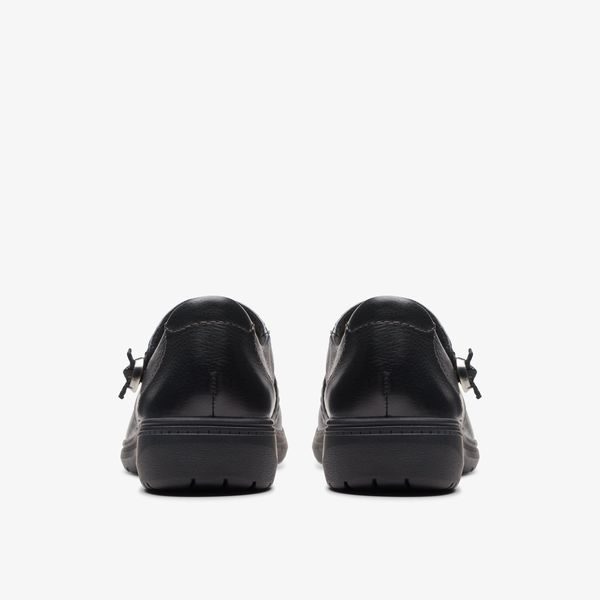 Womens Carleigh Jane Black Leather Mary Jane Shoes - Image 5