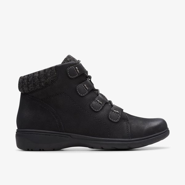 Womens Carleigh Jade Black Nubuck