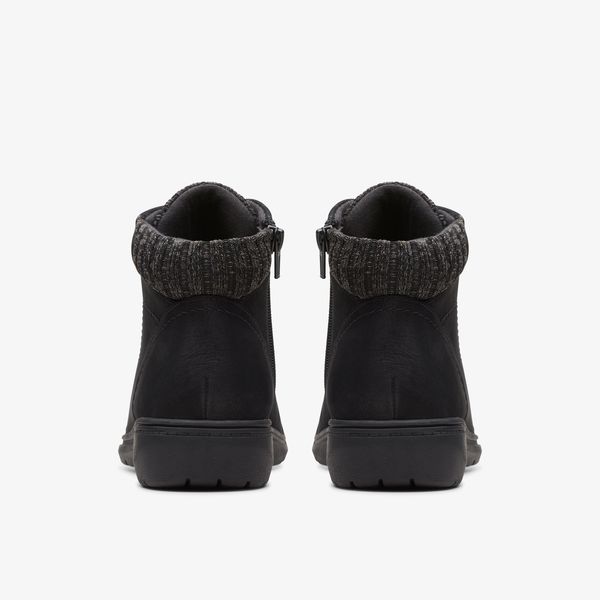 Womens Carleigh Jade Black Nubuck - Image 5