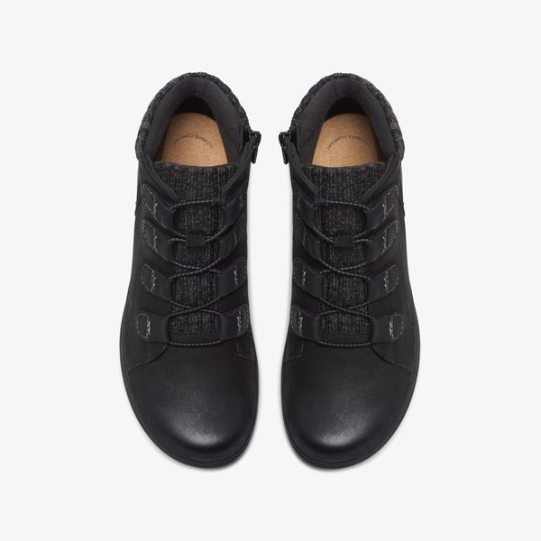 Womens Carleigh Jade Black Nubuck - Image 6