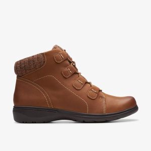 Womens Carleigh Jade Dark Tan Nubuck