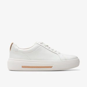 Women's Hollyhock Walk Off White Leather Sneakers