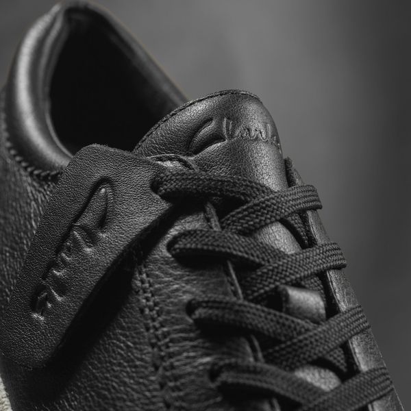 Women's Mayhill Walk Black Leather Sneakers - Image 2