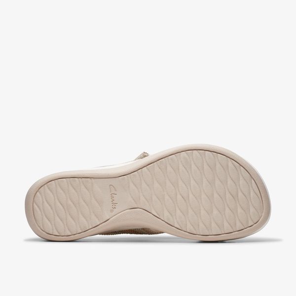 Women's Arla Wave Beige Combi Cloudsteppers™ Sandals| Clarks - Image 3
