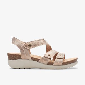 Womens Calenne Clara Bronze Metallic Calenne Clara
