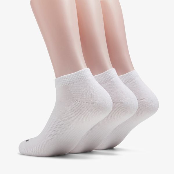 MENS 3 Pack Athletic White Socks - Image 2