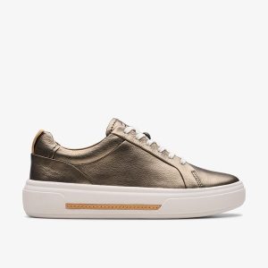 Womens Hollyhock Walk Metallic Sneakers