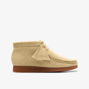 Kids Wallabee™ Boot Older Maple Suede Shoes