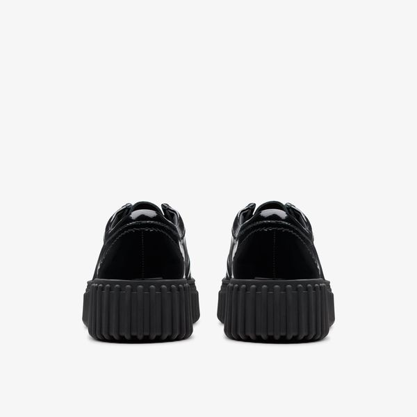 Womens Torhill Bee Black Patent Wallabee - Image 7