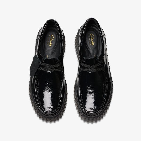 Womens Torhill Bee Black Patent Wallabee - Image 8