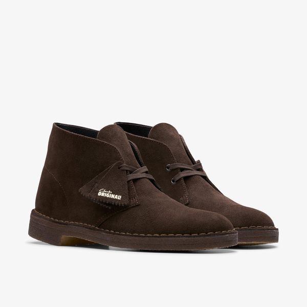 Men's Brown Suede Desert Boots - Image 4