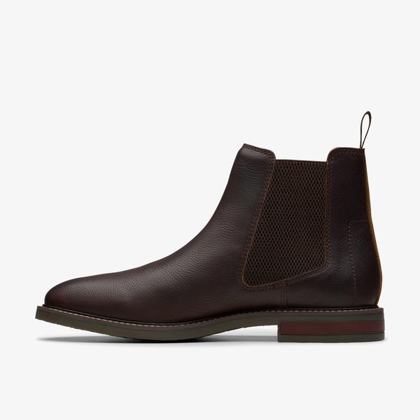 Men's Jaxen Easy Brown Tumbled Chelsea Boots - Image 2