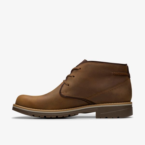 Men's Morris Peak Beeswax Leather Ankle Boots - Image 2