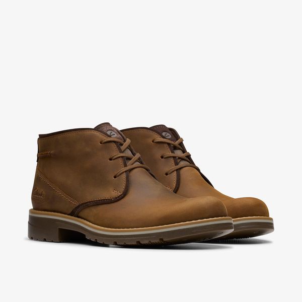 Men's Morris Peak Beeswax Leather Ankle Boots - Image 4