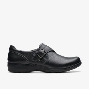Women's Carleigh Jazz Black Leather Shoes