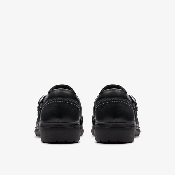 Women's Carleigh Jazz Black Leather Shoes - Image 5