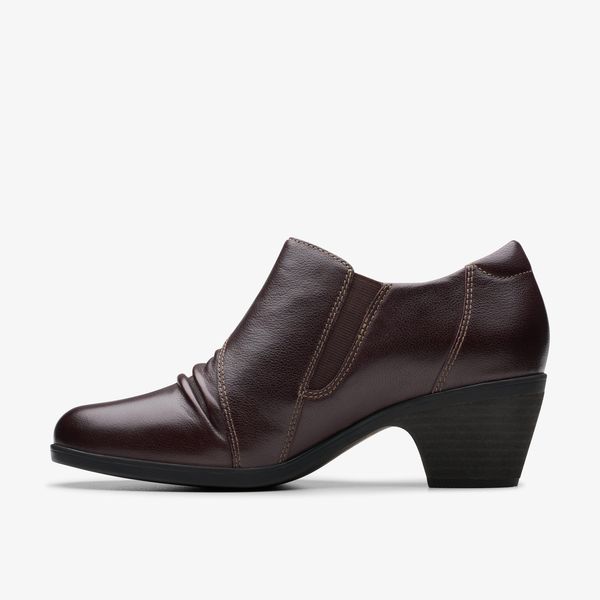 Women's Emily 2 Braley Dark Brown Leather Shoes - Image 2