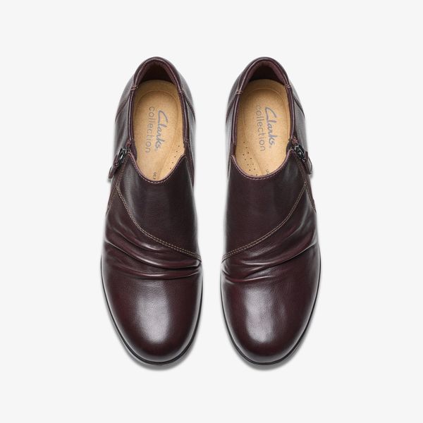 Women's Emily 2 Braley Dark Brown Leather Shoes - Image 6