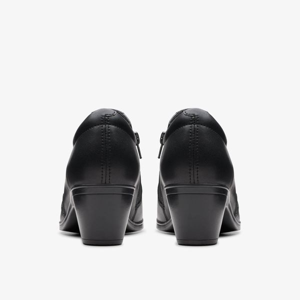 Women's Emily 2 Reyna Black Leather Shoes - Image 5