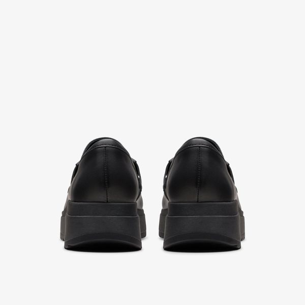 Women's Loriini Izzy Black Leather Loafers - Image 5