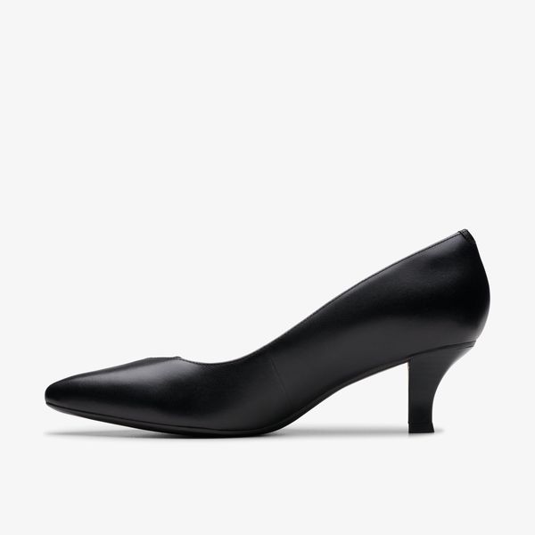 Women's Noahh Rose Black Leather Heels - Image 2