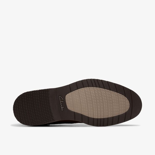 Men's Monahan Plain Tan Leather Oxford Shoes| Clarks - Image 3