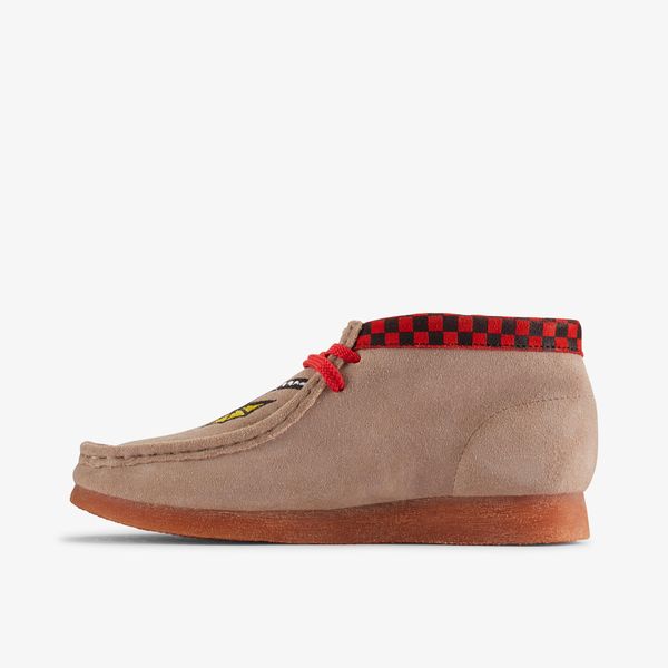 Kids Stranger Things Wallabee™ Kids Sand Interest Shoes| Clarks - Image 2
