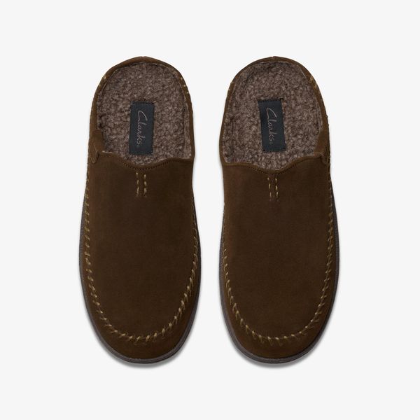 Men's Frien Wall Brown Slippers - Image 6