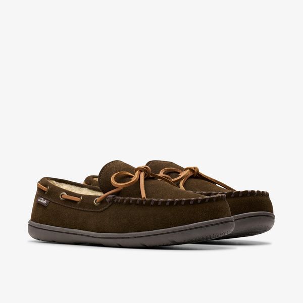 Men's Michel Rise Brown Slippers - Image 4