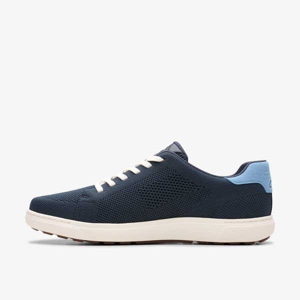 Men's Mapstone Lace Navy Knit Sneakers - Image 2