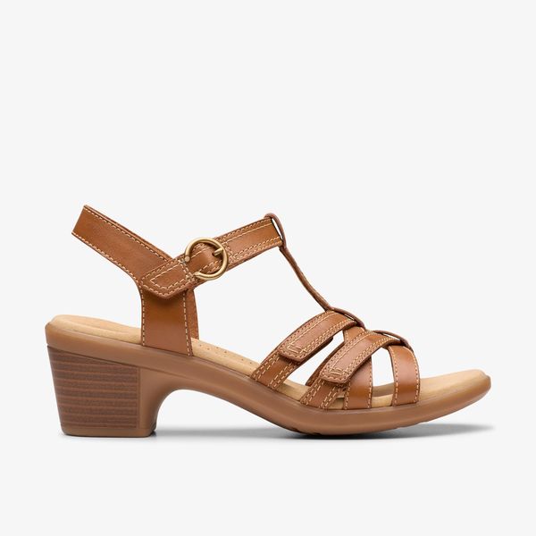 Women's Emily2 Rose Tan Leather Heeled Sandals