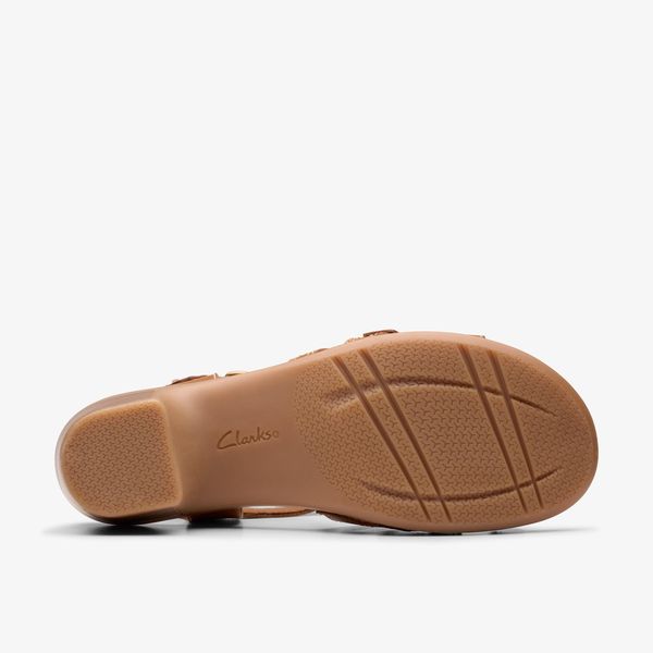 Women's Emily2 Rose Tan Leather Heeled Sandals - Image 3