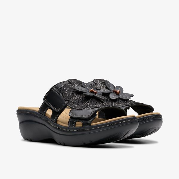 Womens Merliah2 Belle Black Wedges - Image 4