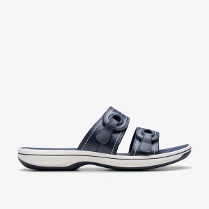 Women's Breeze Maye Navy Cloudsteppers™ Slide Slide Sandals