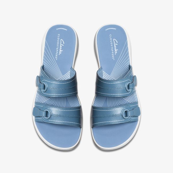 WOMENS Breeze Maye Denim Flat Sandals - Image 6