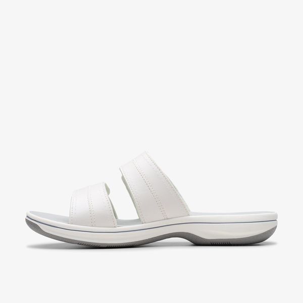 Women's Breeze Maye White Cloudsteppers™ Slide Sandals - Image 2