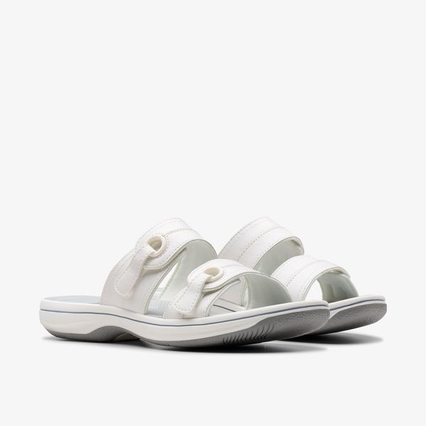 Women's Breeze Maye White Cloudsteppers™ Slide Sandals - Image 4